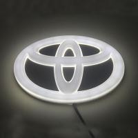ราคา โตโยต้าโลโก้ไฟ LED ตรารถสัญลักษณ์ด้านหน้ากันชนหลังโลโก้สำหรับ TOYOTA Camry Corolla Vios Yaris Highlander INNOVA FORTUNER (16920034886)