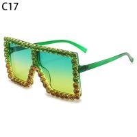 ราคา แว่นกันแดดคริสตัลย้อนยุค SERENDI ทรงแบนประดับด้วยพลอยเทียมแว่นตากันแดดทรงเหลี่ยมแว่นกันแดดขนาดใหญ่ (20772730639)