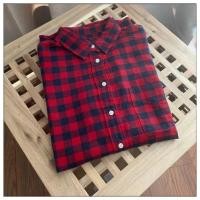 ราคา Uniqlo หยวนบริสุทธิ์ห้องลองเสื้อเป็นสีดำและสีขาวเสื้อเชิ้ตลายสก๊อตบ้าน Flannel บดเสื้อโค้ทขนสัตว์กระดุม Ms เดินทางตามปกติ (18259604982)