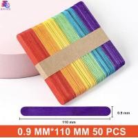 ราคา ไม้ไอติม แพ็ค 50 ชิ้น ไม้ไอศกรีมขาว คละสี DIY ไม้ไอศครีม ไม้ไอติมสีขาว ไม้ไอติมคละสี ไม้ไอติม มีหลายขนาด พร้อมส่ง (21018724230)