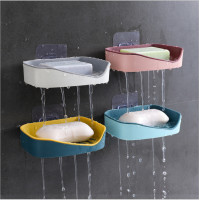 ราคา ชั้นวางสบู่ระบายน้ำ ที่วางสบู่2ชั้น ที่วางสบู่ก้อน ที่แขวนสบู่ก้อน ที่วางของห้องน้ำ ติดผนังในห้องน้ำ กล่องสบู่ กล่องใส่สบู่ (8881140443)