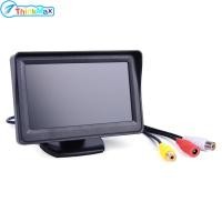 ราคา Authentic100 จอมอนิเตอร์รถ Hd หน้าจอดิจิตอล Lcd Tft 4 3หน้าจอขนาดนิ้วมอนิเตอร์ม่านบังแดดอินพุตสองทางสำหรับกล้องมองเวลาถอยหลัง (20919205250)