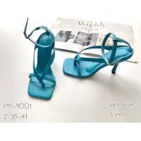 ราคา รองเท้าส้นสูง รองเท้าสตรี รองเท้ารัดข้อ สูง3นิ้ว รหัสสินค้า PM 9001 (19759323740)