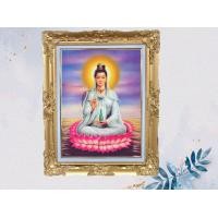 ราคา กรอบหลุยส์ เจ้าแม่กวนอิม ขนาด 15x21นิ้ว กรอบรูปมงคล ของขวัญ ของฝาก ของที่ระลึก ขึ้นบ้านใหม่ ตกแต่งบ้าน ออฟฟิต (8148777835)