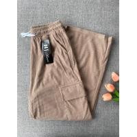 ราคา กางเกงลูกฟูกทรงคาโก้ กางเกงแฟชั่นเกาหลี กางเกงลูกฟูก มีกระเป๋าข้าง (21351810688)