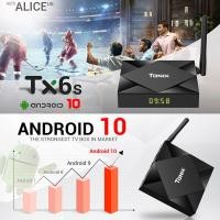 ราคา 3C Electronic THใหม่สุด Tanix TX6s กล่อง ดิจิตอล tv Android 10 0 ฉลาด TV Box กล่องแอนดรอยbox 8K HD tv box รองรับ Disney hotstar Netflix Youtube Ram4 8GB 32GB 64GB Wifi Bluetooth Smart Android TV Box ก
