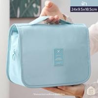 ราคา พร้อมส่ง กระเป๋าเครื่องสำอาง กระเป๋าใส่อุปกรณ์อาบน้ำ กระเป๋าจัดเก็บอุปกรณ์ในห้องน้ำ กระเป๋าจัดระเบียบ กระเป๋าแขวน (17088082269)