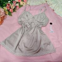 ราคา เสื้อนอนสายเดี่ยว แบรนด์เนม ชุดนอนเซ็กซี่มือสอง ชุดนอนไม่ได้นอนมือสอง เสื้อนอน ลูกไม้นิ่มทรงสวย (16452627504)