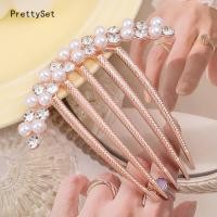 ราคา 1ชิ้นกิ๊ฟติดผมเพชรอัลลอยสุดหรูพลอยเทียมสไตล์เกาหลีแฟชั่นห้าหวีฟันใส่ได้ทุกชุดกิ๊บติดผมสำหรับงานแต่งงาน (21295731452)