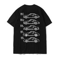 ราคา เสื้อยืดคอกลมราคาเสื้อยืดแขนสั้น พิมพ์ลาย Carrera 930 964 993 Porsche air cooled สําหรับครอบครัว 911S 3XL S 5XL (18477431858)