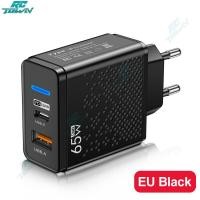 ราคา 65W หัวชาร์จเร็วเครื่องชาร์จ Usb Pd Qc 3 0 Type C อะแดปเตอร์เครื่องชาร์จเข้ากันได้กับแท็บเล็ต Iphone Ipad (18332059581)
