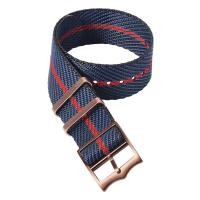 ราคา สายสายนาฬิกาไนลอนหัวเข็มขัดมีสีสันสีบรอนซ์ทหารสากลสำหรับ Tudor นาฬิกาข้อมือสายผ้าแคนวาสสำหรับกำไลผ้า Seiko สำหรับสายรัดข้อมือโอเมก้า20มม 22มม (20851816923)