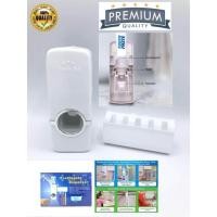 ราคา ที่บีบยาสีฟันอัตโนมัติ ที่กดยาสีฟันอัตโนมัติ มาพร้อมที่แขวนแปรงสีฟัน (802042124)