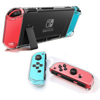 ราคา เคสใสเชื่อมต่อได้สำหรับ Nintendo Switchฝาครอบเคสป้องกันแบบ3 In 1สำหรับ Nintendo Switch และตัวควบคุม Joy Con ที่มีการออกแบบและป้องกันรอยขีดข่วนดูดซับแรงกระแทกที่ชัดเจนฝาครอบจับ ใส (20812260075)