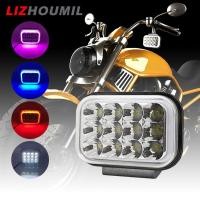 ราคา LIZHOUMIL Motorcycle LED Headlight 12LEDs 12 60V 3600lm 36W 6000K Super Bright 4 Colors Driving Spotlight Street Fog Light Waterproof Universal For Motorbike (21285231376)