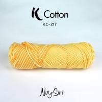 ราคา ไหมพรม คอตตอนเกาหลี NingSiri K Cotton สีเหลือบ คอตตอนนมเส้นใหญ่ Milk Cotton (16570144039)