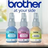 ราคา ต้นฉบับหมึกบราเดอร์ Brother ink BT60BK BT5000 หมึกปริ้น หมึกเติมแท้ ไม่มีกล่อง หมึกเติม brother หมึกเติมแท้จำนวน 1 ชุด 4 สี printer ink tank (21052640078)