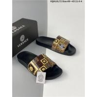 ราคา ขนาด40 45 พร้อมสต็อก Versace 19ss ฤดูร้อนผู้ชายขนาดใหญ่ยางรองเท้าแตะกันน้ำโลโก้นูนนุ่มแต่เพียงผู้เดียวรองเท้าแตะ0QHLKL72 (19345174398)