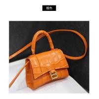 ราคา 2020กระเป๋าขนาดเล็กหนังอินเทรนด์มินินาฬิกาทราย B หัวเข็มขัด Cowhide กระเป๋าถือแบบพกพาทแยงมุมกระเป๋า (6540910501)