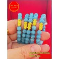 ราคา ข้อมือหินมงคล ปี่เซี๊ยะ ทองคำแท้ 99 99 น้ำหนัก 0 1 กรัม ทองแท้ขายได้มีใบรับประกัน (21179871341)