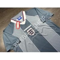 ราคา RETRO เสื้อฟุตบอลย้อนยุค ทีมชาติ England Away อังกฤษ เยือน ชุดฟุตบอลยูโร ปี 1996 (20866579675)