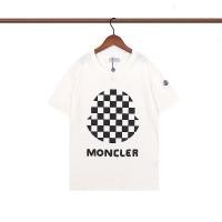 ราคา High quality mens and womens Moncl new fashion casual pure cotton checkerboard logo printed mengkou large short sleeved POLO shirt collar label hang tag XS 3XL (19770788547)