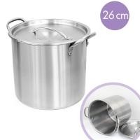 ราคา หม้อสตูว์ หม้อสต๊อกพอทสแตนเลส 26 ซม ตราเพชร รุ่น Stock cooking pot 26 cm stainless steel 76D ND1 p (3159144876)
