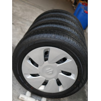 ราคา ล้อกระทะพร้อมยางถอดศูนย์ 165 65 r14 BRIDGESTONE ปี2022 ราคาต่อล้อ (21343147392)