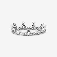 ราคา Pandora 925 แหวนมงกุฎ แหวนแฟชั่น Glitter Crown Ring เครื่องประดับแฟชั่น ของแท้ 100 (21308143692)