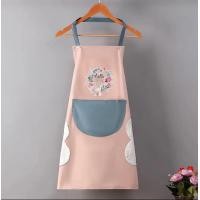 ราคา ผ้ากันเปื้อน มีผ้าเช็ดมือในตัว เนื้อผ้า PVC ลายการ์ตูน น่ารัก ผ้ากันเปื้อนร้านกาแฟ ผ้ากันเปื้อนแบบสวม (21070146939)