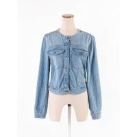 ราคา Pull Bear เสื้อคลุมjacket jeans แขนยาว กระดุมหน้า มีรอยเปื้อนจางๆด้านหน้า ป้ายแบรนด์ระบุไซส์ EUR M Preloved (20690102721)