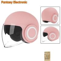 ราคา หมวกกันน็อคเปิดใบหน้าสำหรับรถจักรยานยนต์สกูตเตอร์เลนส์คู่กระบังแสงอุ่นครึ่งสำหรับจักรยานสกู๊ตเตอร์รถเอทีวีชอปเปอร์ (20790277853)