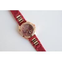 ราคา นาฬิกาข้อมือ แฟชั่นผู้หญิง Geneva สไตล์เกรซ ขอบเพชร พร้อมส่งจากไทย รับประกัน7วัน สายซิลิโคนนิ่ม (21342087213)