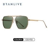ราคา BRANLIVE DC แว่นกันแดด Classic Men Octagon Classic เเว่นวิจเทจ (21170403237)
