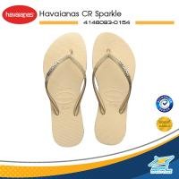 ราคา Havaianas CR Sparkle ฮาวายานัส รองเท้าแตะผู้หญิง รองเท้าแตะ รองเท้าหูหนีบ รองเท้ากากเพชร 4146093 0154 5178 0076 0555 1190 (10495720226)