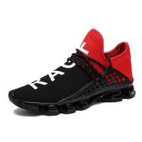 ราคา Large Size Summer Damping Womens Running Shoes Men Sport Sneakers Woman Sports Shoes Women Black Red Kids Trainers Gym GME 1839 (19996133913)