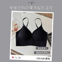 ราคา Maniyun บราดันสายรัดนิ่มสำหรับผู้หญิงบราสายเยลลี่บราสปอร์ตบรา Comfort ไม่มีสายลดถ้วยที่คงที่ (21294672302)