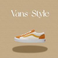 ราคา กล่องเดิม Vans Style รองเท้าบอร์ด รองเท้าผ้าใบ รองเท้าลำลอง รองเท้าหญิง Orange รองเท้าผู้ชาย รองเท้าเดิน ส้ม (21002299395)