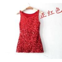 ราคา ชุดการแสดงเสื้อกล้ามสายเดี่ยวตัวสั้นสำหรับผู้หญิงเสื้อตัวในปักเลื่อมเซ็กซี่ใส่ด้านนอกสำหรับฤดูร้อนเสื้อสายเดี่ยวสีดำเรียบง่ายแมทช์ลุคง่าย (19906164052)