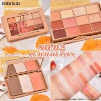 ราคา HF620 Sivanna Colors Soft Blurring 12 3 Color Doulblr Eye Palette อายแชโดว์12 สี บลัชออน คอนทัวร์ ไฮไลท์ ตลับ2ชั้น (20860532963)