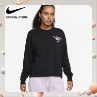 ราคา Nike Womens Oc2 Ls Boxy Tee Black (20960858892)