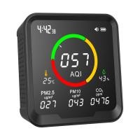 ราคา Xiaomi YouPin Official Store PM2 5 Detector เครื่องวัดปริมาณฝุ่น 6 in 1 Indoor Air Quality Monitor Detects PM2 5 AQI Temperature and Humidity (21109188687)