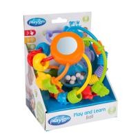 ราคา คูปอง 2 ต่อ Playgro Play And Learn Ball ของเล่น ที่จับเขย่าตรงกลางเป็น นาฬิกาทราย เสริมสร้างพัฒนาการเด็ก (1864608652)