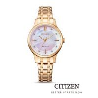 ราคา CITIZEN นาฬิกาข้อมือผู้หญิง Eco Drive EM0893 87Y Mother Of Pearl Lady Watch พลังงานแสง (20578906540)