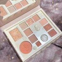 ราคา ผง Pearlescent ด้าน12สีอายแชโดว์ไฮไลท์บลัชพาเลทอายแชโดว์12สี (20169005070)