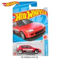 ราคา HOTWHEELS รุ่น 92 HONDA CIVIC EG ลิขสิทธิ์แท้ โมเดลรถเหล็กของแท้1 64 HW01B1 (21176464936)