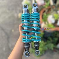 ราคา โช๊คหลังGAZI WAVE ดรีม งานเทียบ ปรับสปริงได้ สปริงใหญ่ มี2ขนาด300มิล 320มิล โช๊คหลัง แก๊สซี่เทียบ (21240312330)