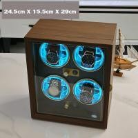ราคา กล่องนาฬิกา กล่องหมุนนาฬิกา กล่องหมุนนาฬิกาอัตโนมัติ กล่องหมุนนาฬิกา ทรงตั้ง ปรับได้2โหมด watch winder (20879292446)