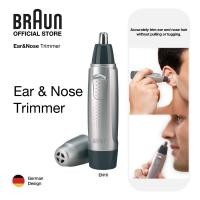 ราคา Braun Ear Nose Trimmer EN10 Silver Black Nose Hair Trimmer for Men Efficient and safe ear and nose hair removal with accurate trim (18547358358)