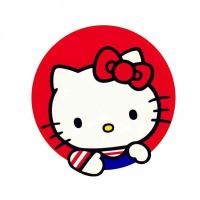 ราคา 2pcs สองช สติ๊กเกอร์คิตตี้ Hello Kitty Cartoon Graphics Car Sticker สติ๊กเกอร์รถตัดตาย (1830858527)